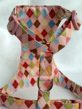 Pink Argyle Harness