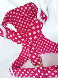 Tiny Pink Polka Dots Harness