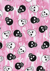Pink Camouflage Skulls Harness